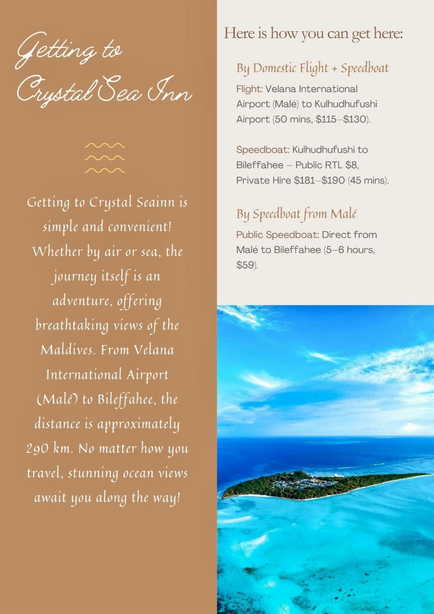 Crystal Sea Inn Bileffahi Экстерьер фото